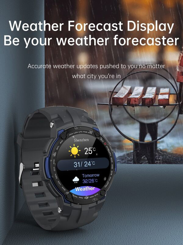 Водоустойчивое IP68 Bluetooth вызывая Smartwatch магнитный поручать