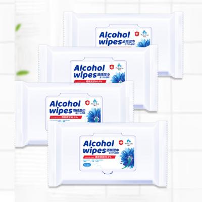 Travel Outdoor Medical Alcohol Wipes  / Alcohol Cleaning Wipes Easy Use