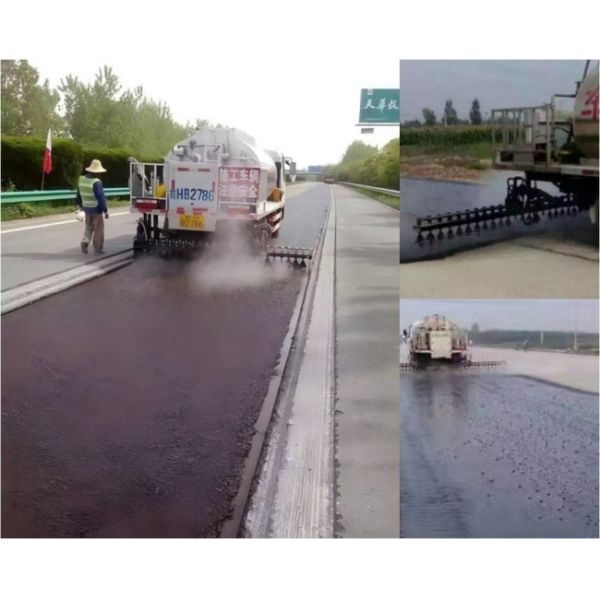 10000L truck-mounted tack hot bitumen pressure asphalt emulsion distributor trailer sprayer truck