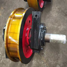 Большие части крана литые колеса крана и кованое колесо высокого качества