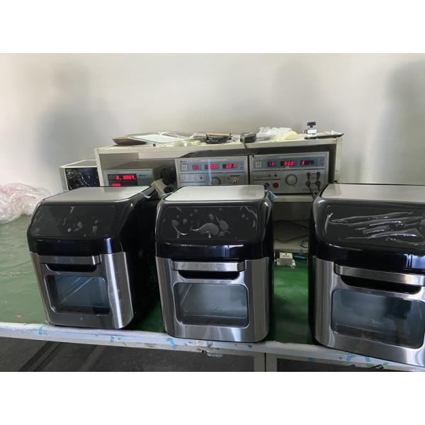 Friture à air tactile numérique en acier inoxydable de 5L Foyer Petit Smart Square Friture à air électrique saine pour le ménage