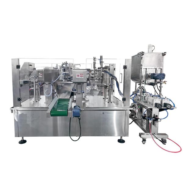 Doypack Premade Pouch Packing Machine For Wet Food/Body Wash Customizable 1kg-10kg Packages