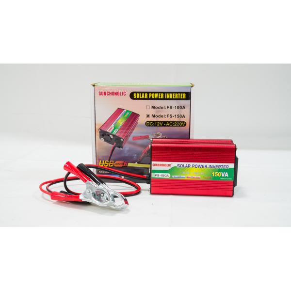 150VA Modified Sine Wave Inverter with USB Output for Home Appliances and Cars