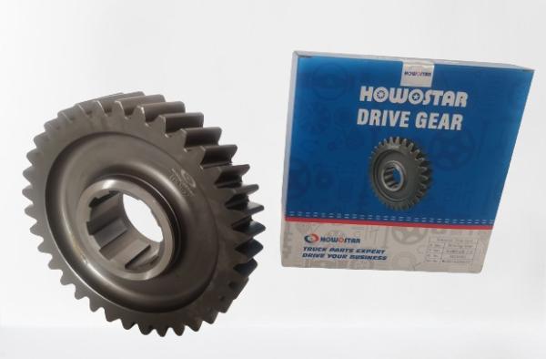 HOWO Drive Gear Replacement Truck Spare Parts Shaft And Gear