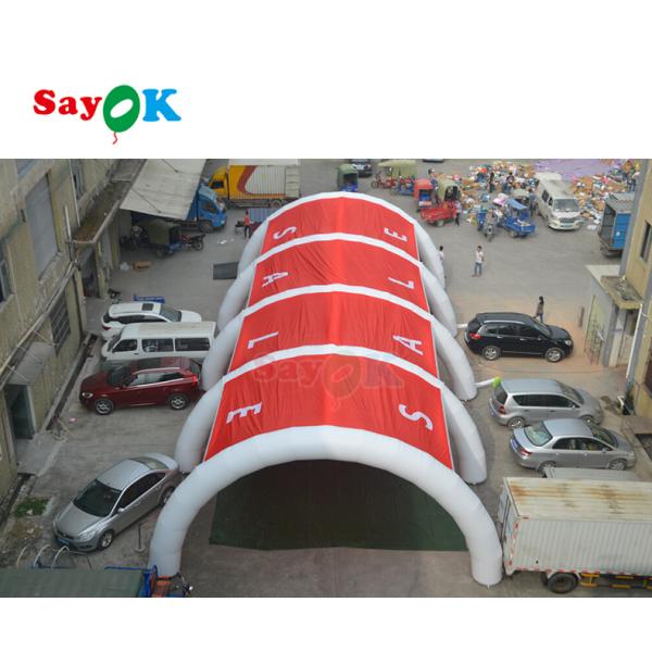 Outdoor Advertising Inflatable Sport Training Tunnel Waterproof Inflatable Sports Tents Dome for Event