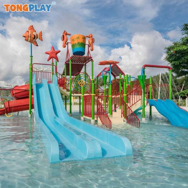 Fiberglass Water Slide with 5m Height and 0.85m Diameter for 360 Players per Hour