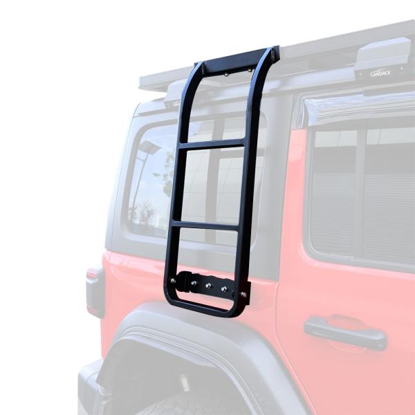 TS16949/ISO9001 Certified Side Ladder Retrofit Kit for Jeep Wrangler JK JL Vehicle