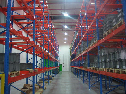 Galvanized Heavy Duty Selective Pallet Rack 2000kg Outdoor Warehouse Storage Racking System