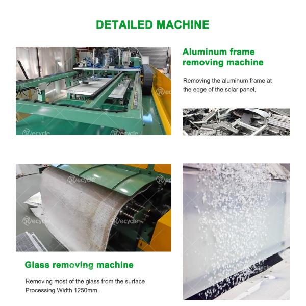 20000 кг Вес Новейшая технология PERC Солнечные панели Машина для переработки солнечных элементов