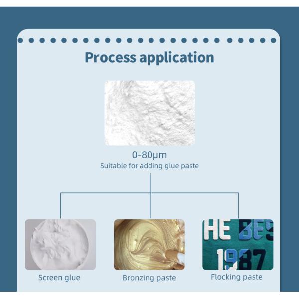 Белый порошок PES Copolyester клея используемый в ботинке одежд тканей