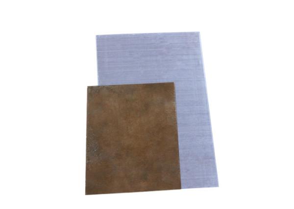 Anti Corrosion Copper Clad Aluminum Sheet , Aluminum Clad Board Superior Properties