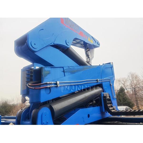 Новый китайский официальный грузовик контейнера боковой подъемник низкопольный полуприцеп с краном высокого качества