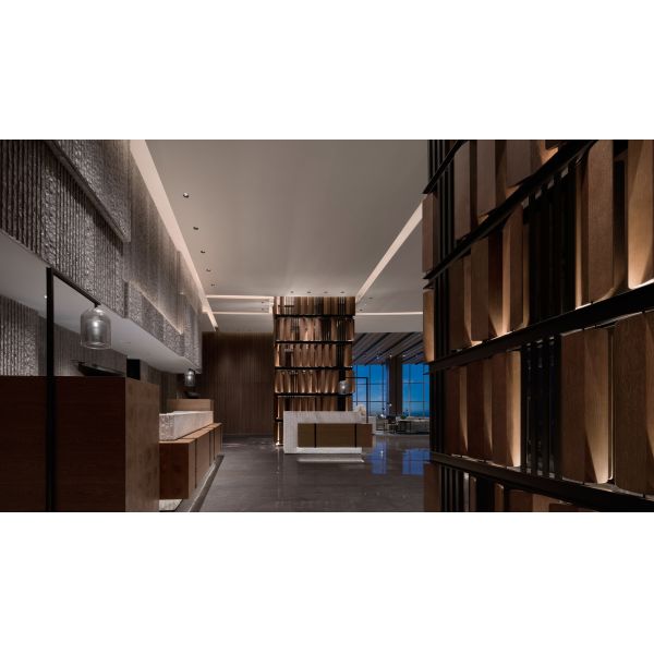 Mobilier de hall d'hôtel pour projet de villa, canapé, hall d'hôtel, dessin CAO, ensembles de collections