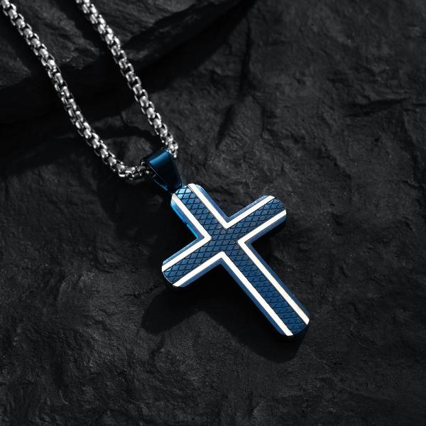 Special design Metal Prayer Choker for Men Stainless Steel Link Chain Necklaces Fine Jewelry Anniversary Occasion