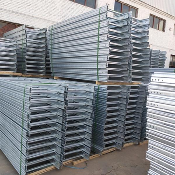 3m-6m Length Zinc Dip Coated Ladder Type Cable Tray 50mm Medium Duty Cable Tray