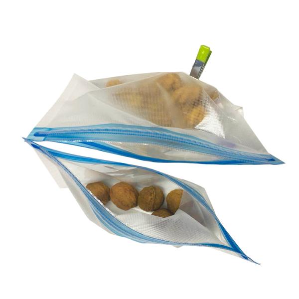 Сумки уплотнения вакуума сэндвича ясные, уплотнение вакуума 33.9mpa 100UM Xl кладут в мешки с клапаном воздуха