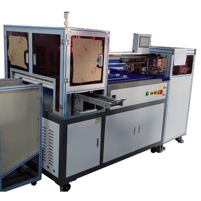 PLC controlado totalmente automático de forma anormal de cartão de corte de matriz YLFP-SP-XY para PVC, ABS, cartão de papel