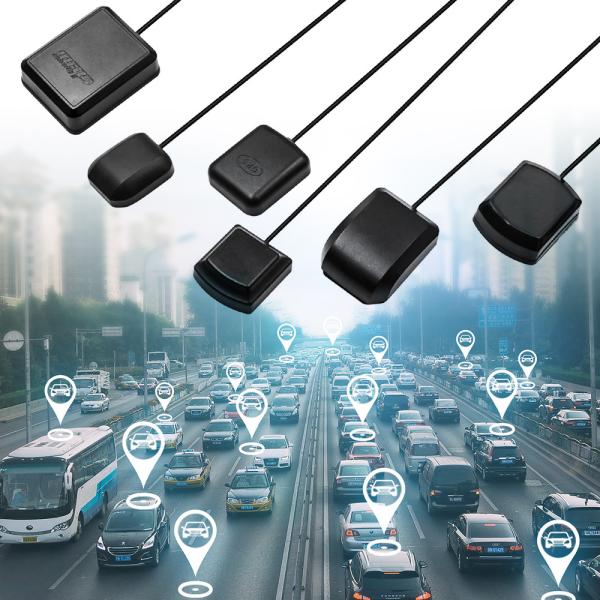 Impedância Ω 50Ω FAKRA glonass antena GPS fixação adesiva magnética gnss gps banda dupla