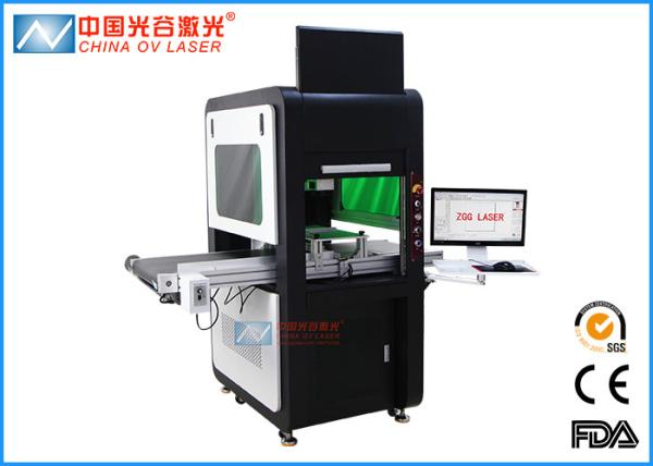 20W Air Cooling Enclose Fiber Laser Marking Machine Raycus For Plastic