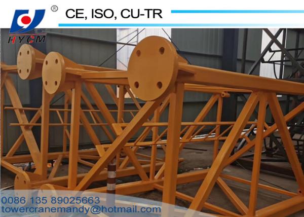 380V/60hz Power Supply 1600*1600*2500mm Mast Top Slewing Crane PT5210 Topless Tower Cranes