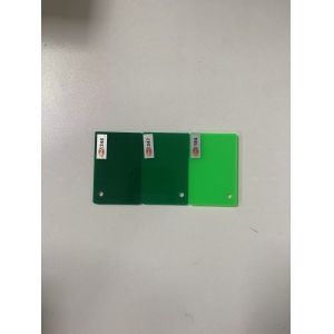 25mm Impact Resistant Green Cast Acrylic Sheet for Indoor Plantation and Decoration