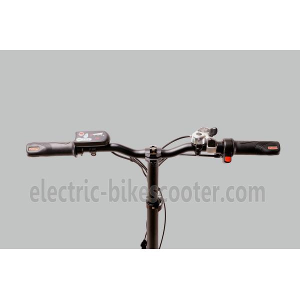 Full Size Electric Folding Bike For Adults , Lightweight Folding Ebikes 21.5kgs