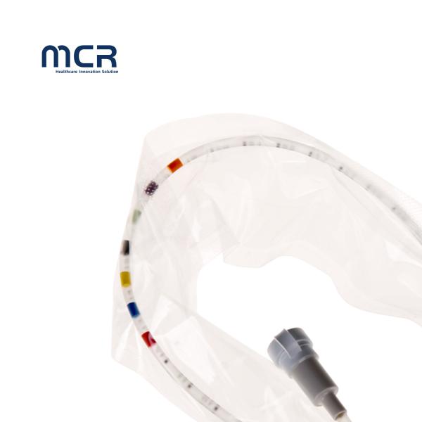 Catéthère de succion pour bébé en PVC stérilisé à système fermé avec connecteur Y