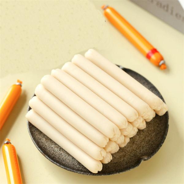 Wholesale Custom Logo Printing Pvdc Plastic Sausage Casing Film For Sausages