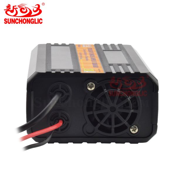 20A Automatic Car Battery Charger with Temperature Control and Digital Screen for Lead-Acid Batteries
