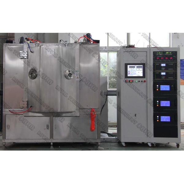 Máquina de capa de la farfulla del magnetrón de la frecuencia intermedia, frecuencia intermedia que farfulla la bañadora negra de la película, TiCN negruzco, máquina de pintar del vacío de la película del CrC