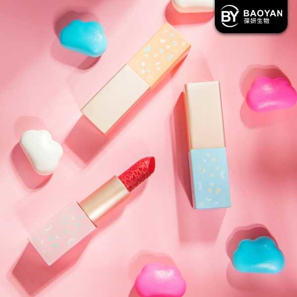 Colorful Vegan Matte Waterproof Lipstick Custom Cute Tube Private Label