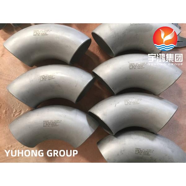 Nickel Alloy Pipe Fittings ASTM B366 WPHC276-S Hastelloy C276 Buttweld 90Deg LR Elbow