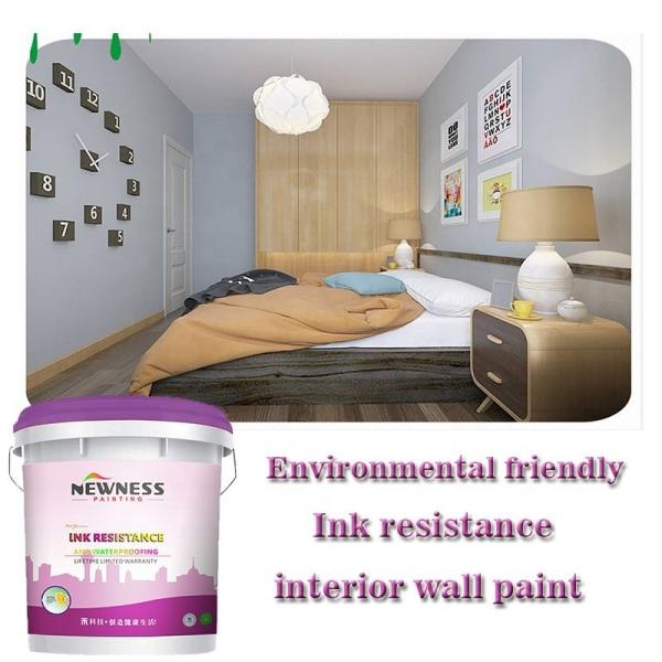 Steel Application Area Interior Wall Emulsion Brush Acrylic Latex Paint in White