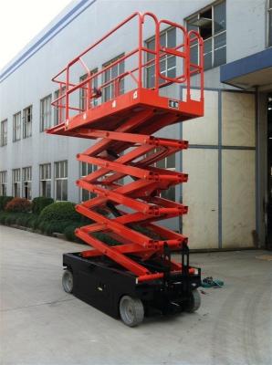 Exterior ASE0810 bondes puros Scissor a altura máxima da plataforma do elevador 8000mm resistente