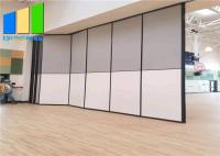 Cloisons de séparation acoustiques mobiles de pliage de tissu d'hôtel pour la fonction Hall