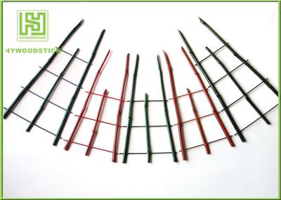 Natural Green Thick Bamboo Flower Sticks For Orchard Various Diameter