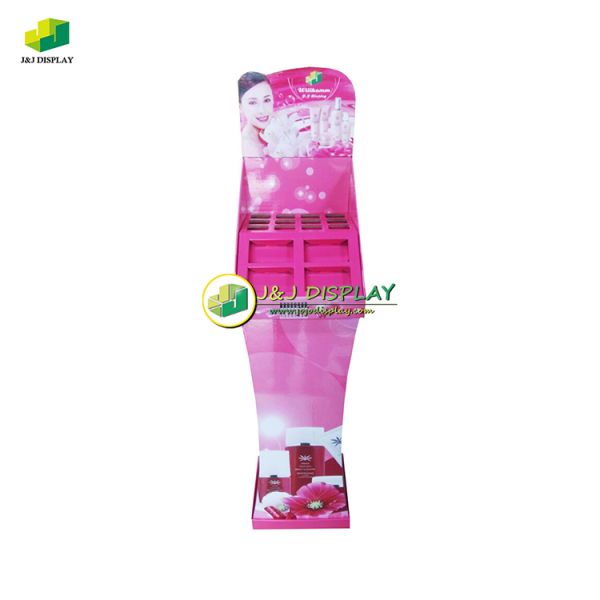 Customized Corrugated Cardboard Display Supermarket POP Floor Display