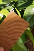 Panneau givré par polycarbonate de PC de feuille givré par opale élevée de diffusion pour l'éclairage mené