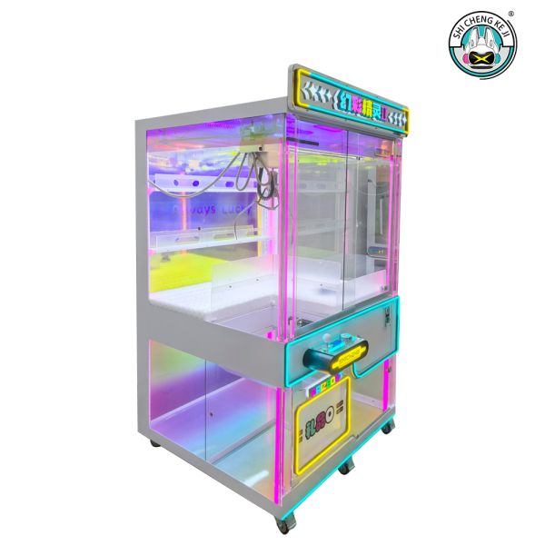 Fantasy Color Fairy Coin Operated Claw Machine Children Entertainment Centers