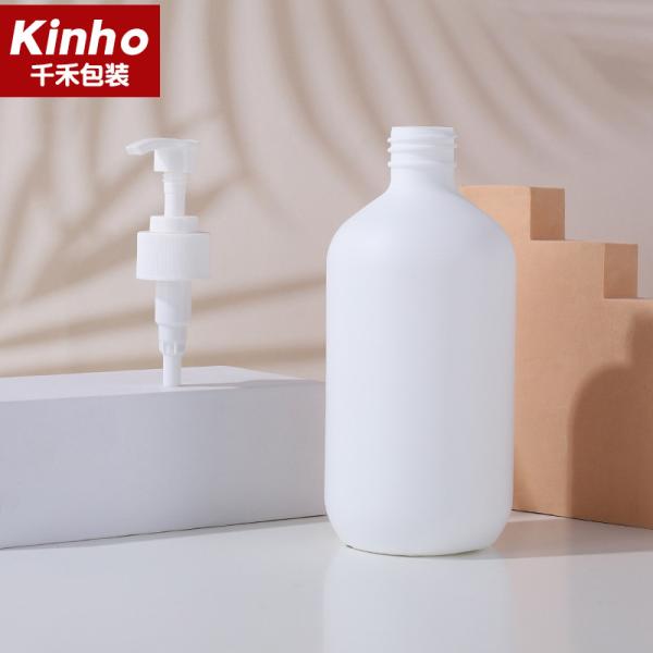 28/410 HDPE Shampoo Bottle Liquid Soap Hand Wash Sanitizer 500ml Boston Round Bottle