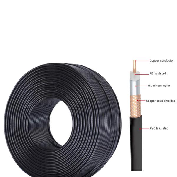 Low Loss Low Voltage U SMA Extension Coaxial RG58 Cable for Customized Solutions