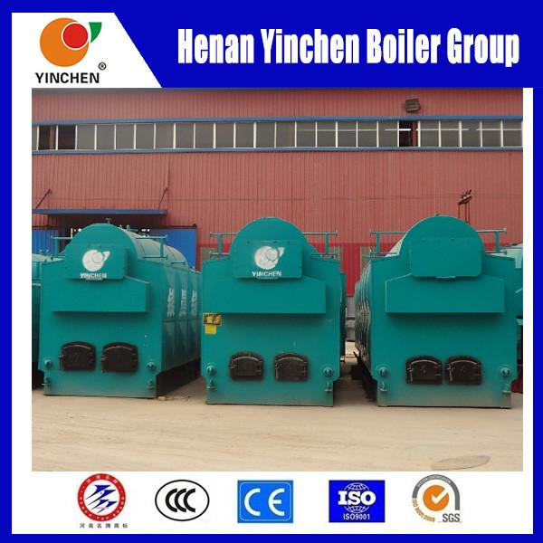 1 Ton Wood Biomass Fired Steam Boiler Alcohol Distillation Manual Operation