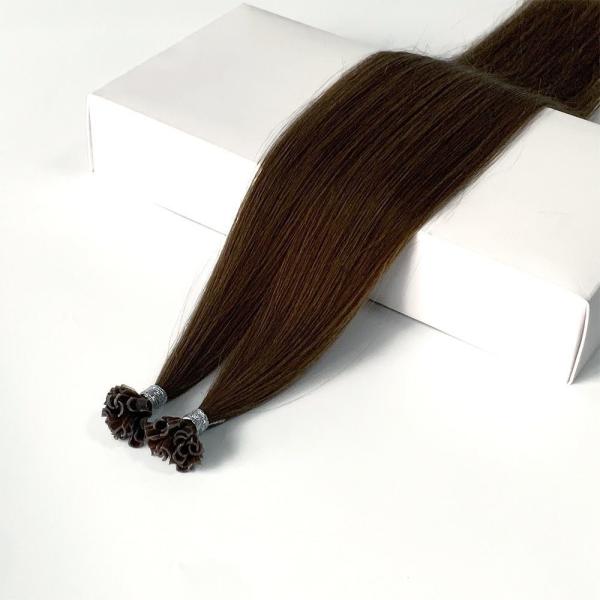 Customized Request 100% Human Hair Ponytail U Tip Hair Extension Nail Prebonded Hair