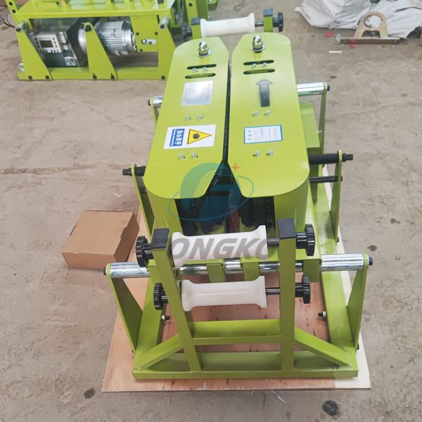 Fiber Optic Pulling Winch for Pulling Fiber Cable Tractor Cable Conveyor Intelligent Cable Conveyor