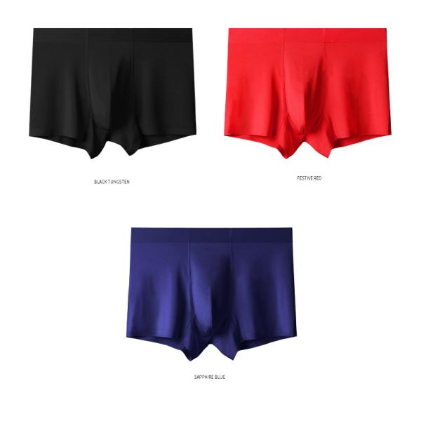 OEM Men'S Polyester Boxer Underwear 3XL Breathable Boxer Brief Underwear