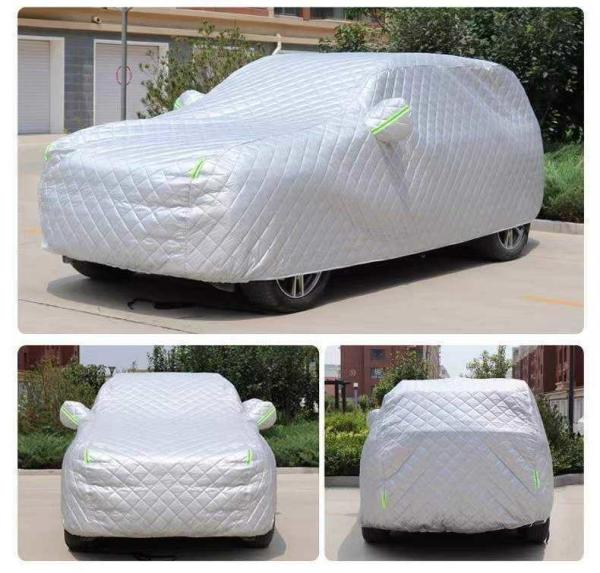 Custom Size and Logo Uv Protection Body Car Cover Sun Wholesale Good Quality Polyester 52X48X32CM 0.8-3kg 200 Pcs