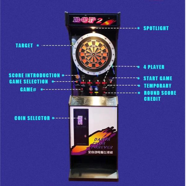 Indoor Sport Electronic Dart Machine Coin Operated Dartslive Machine