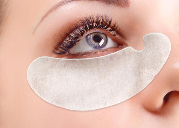 Customized Logo Eye Strips Water Gel Lint Free Eye Strips For Eyelash Extensions Wholesale Gel Eye Strips in Pouches