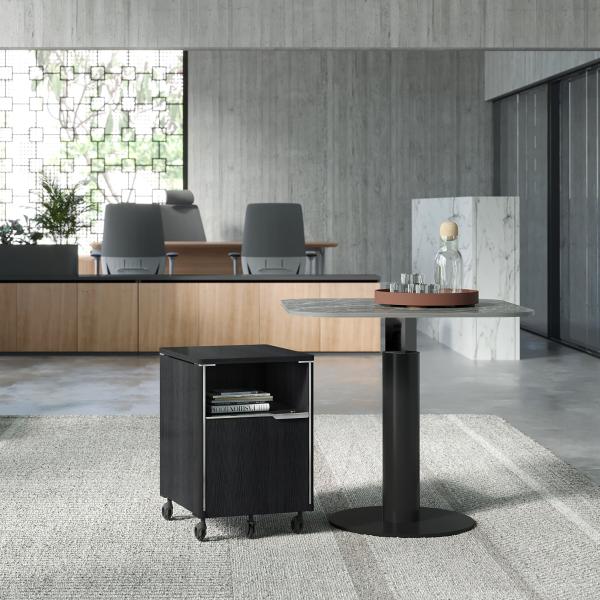 FLEX Office Storage Unit With Gliding Drawers , Under Desk Office Drawer Cabinet