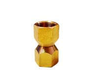 eslabón giratorio de cobre amarillo del 1/2” que cabe el conector forjado roscado de la nuez del eslabón giratorio